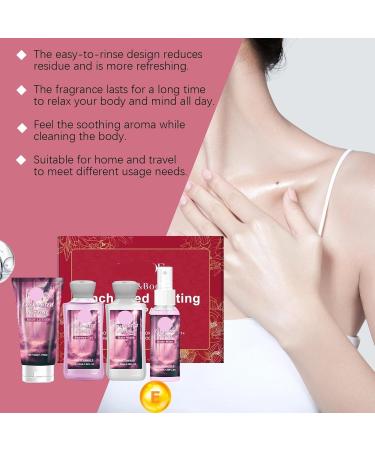 4-Piece Skincare Travel Set - Gentle Cleansing & Hydrating Body Lotion/Shampoo/Body Wash/Body Spray Lightweight & Portable For Daily Use(2PCS) - Buy Online on GoSupps.com