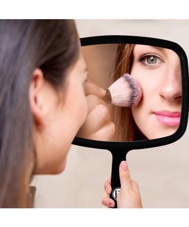 BeautifyBeauties Makeup Hand Mirror 7.5 X 11 - Portable Vanity Mirror for Flawless Makeup Application - Buy Online on GoSupps.com