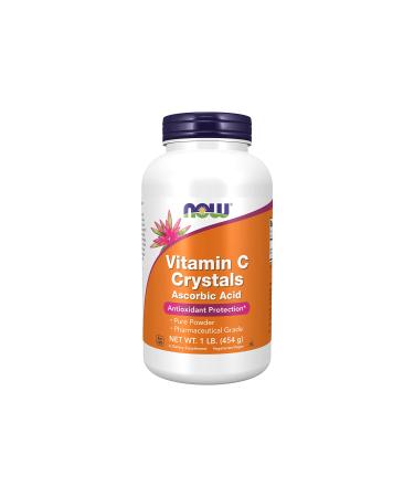 NOW Supplements, Vitamin C Crystals (Ascorbic Acid) Powder , Antioxidant Protection*, 1-Pound 1 Pound