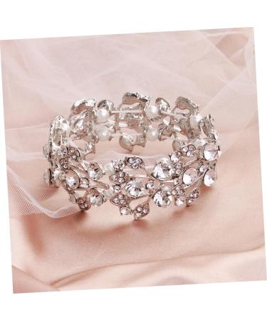 Magiclulu 2nd Hand Jewelry Tennis Bracelet - Women's Anniversary Gifts | Pearl & Crystal Bracelets - Buy Online on GoSupps.com