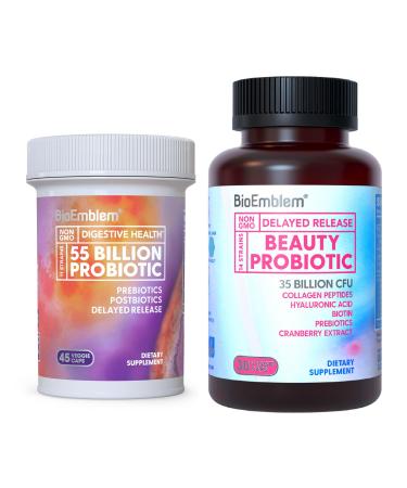 BioEmblem Beauty Probiotics for Women & Probiotics for Women & Men