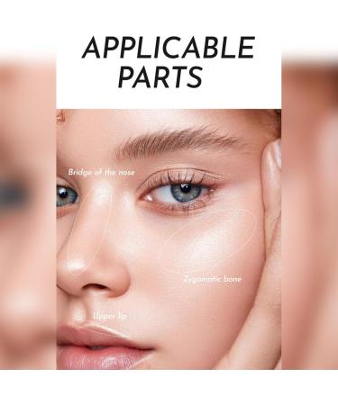  Generisch Highlighter Makeup - Face Highlighter - 10g - Highlighter and Contour - For daily beauty routine travel and lasting daytime radiance - Buy Online on GoSupps.com