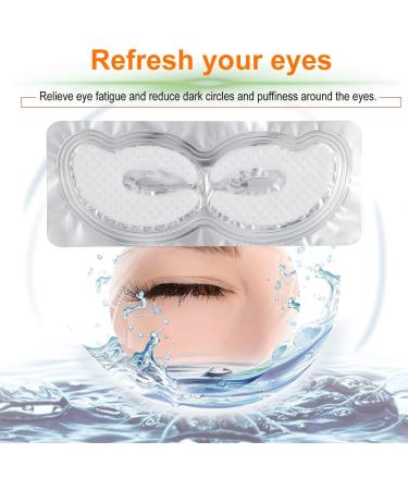 Qukaim Collagen Eye Mask Collagen Eye Mask 20 Pairs Anti Wrinkle Aging Eye Mask Moisturizing Eye Patch for Relieving Fatigue - Buy Online on GoSupps.com