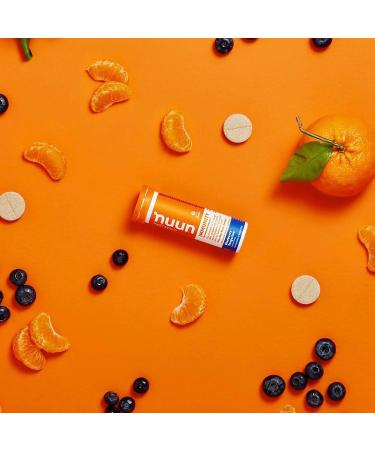 Nuun Immunity Blueberry Tangerine - 10ct Tube | Boost Your Health | International Shipping Available - Buy Online on GoSupps.com
