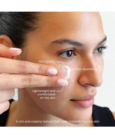 Retinol Face Cream with Hyaluronic Acid, Vitamin E - Anti Aging & Wrinkle Reduction | Day & Night Use - Moisturizer for Women - Buy Online on GoSupps.com