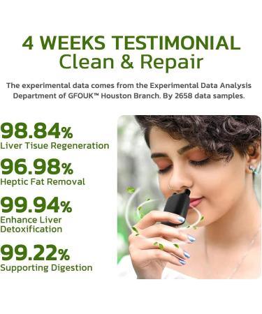 Yuvdargh GFOUK Vegan Liver Cleanse Nasal Herbal Box - Detox & Repair | 5PCS - Buy Online on GoSupps.com