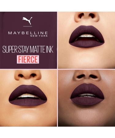 Maybelline New York Puma Edition Super Stay Matte Ink Lipstick 13 Fierce - Long-Lasting 5ml 1 Pack | Buy Internationally - Buy Online on GoSupps.com