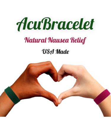 Purple Small Acupressure Bracelet for Morning Sickness Dizziness & Anxiety - Waterproof Elastic Tape - 15.2 cm Pair - Buy Online on GoSupps.com