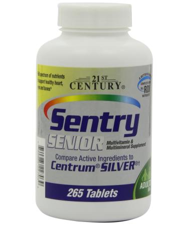 21st Century Sentry Senior 265 Tablets (Pack of 2)