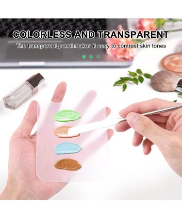 WXJ13 Makeup Spatula & Palette Set - 6 Pieces for Eye Shadow Nail Art & Foundation - Stainless Steel & Leather Covers - International Shipping Available - Buy Online on GoSupps.com