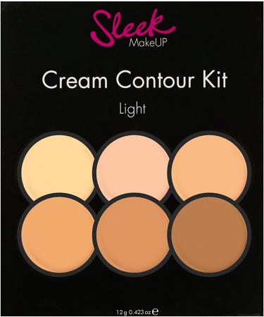 Sleek MakeUp Cream Contour Kit - Light 12g | Blendable & Long Lasting Palette - Buy Online on GoSupps.com