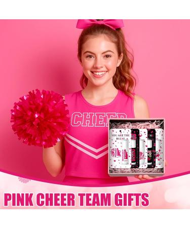 Loopeer 30 Pcs Pink Velantine Cheers Lip Balm Cheer Teams Gifts Bulk Cheerleaders Party Stuff Cheerleading Camp Gifts Bulk for Cheerleaders Velantine Party Favors Stocking Stuffers - Buy Online on GoSupps.com