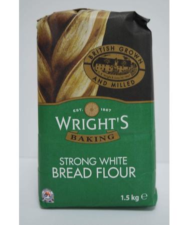 Wright's Strong White Bread Flour 1.5kg
