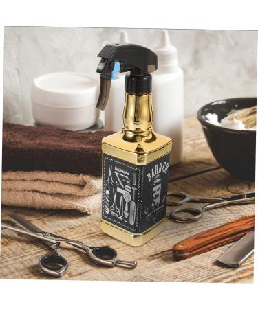 Healeved Hair Spray Bottle Hairdresser Spray Bottle Spray Bottle for Hairdressing Spray Bottle for Hair Stylist Empty Reusable Spray Bottle Hairdressing Spray Bottle Barber Spray Bottle 23.50X6.50X6.20CM Golden - Buy Online on GoSupps.com