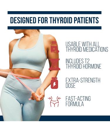 Dr. Westin Childs Thyroid Fat Burner - Fast Acting Thermogenic Weight Loss Supplement for Women & Men with Hypothyroidism Hashimoto's & Hyperthyroidism for Waist Trimming Bloating 30 Servings - Buy Online on GoSupps.com