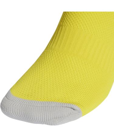 Buy adidas Unisex Milano 23 Socks L - Team Yellow/Black | International Shipping Available - Buy Online on GoSupps.com