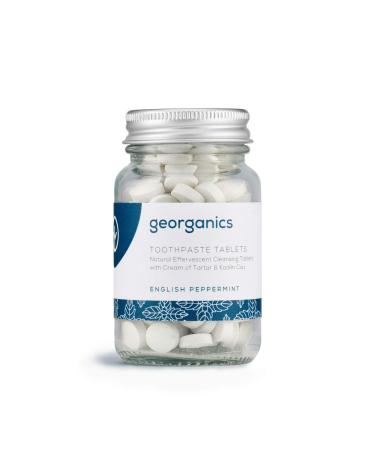 Georganics Doll Natural Biological Kokos lmundwasser Ginger/Organic Coconut Oil Pulling Whitening Mouthwash 30 Days Supply 200 g English peppermint 120 tablets - Buy Online on GoSupps.com