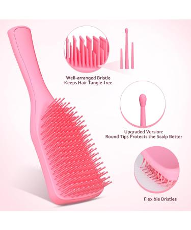 Shinlea Hairbrush - Degrade-Free Styling Brush for Wet & Dry Hair | Reduces Breakage & Eliminates Knots | Perfect for All Hair Types | Pink - Buy Online on GoSupps.com
