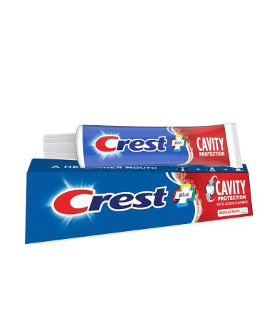 Crest Cavity Protection Toothpaste Regular 8.2 Ounce (Pack of 2) - Buy Online on GoSupps.com