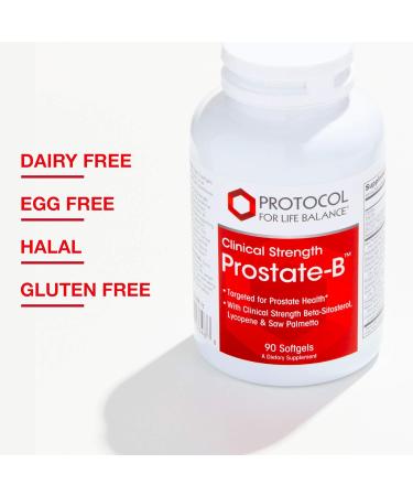 Protocol for Life Balance Prostate-B - Clinical Strength Prostate Health Supplement - 90 Softgels - Buy Online on GoSupps.com