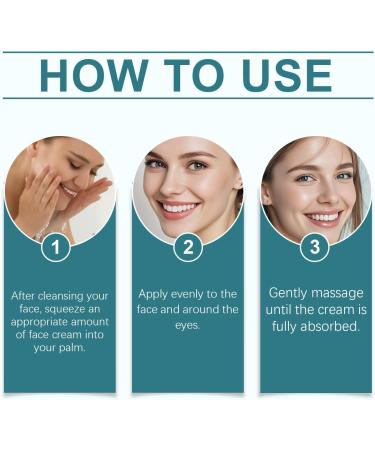  Yoelau Soothing and firming face cream | 75 g | Intense non-greasy hydration for all skin types | Reduces the appearance of fine lines and puffiness | Nourishing day cream (2) - Buy Online on GoSupps.com