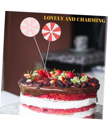 Alipis 72 Pcs Lollipop Plugin Fake Lollipop Candy Themed Hamster Carrier Foam Birthday Cake Child Dessert - Buy Online on GoSupps.com