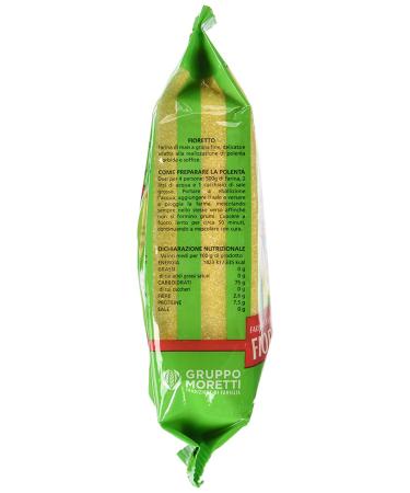 Moretti Fioretto Polenta Fine 1.1 lb - Authentic Italian Cornmeal - Buy Online on GoSupps.com