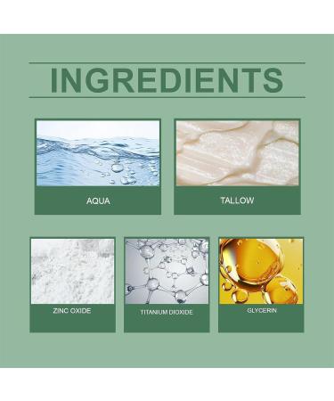 Beef Tallow & Zinc Sun Balm - Waterproof Non-Greasy Formula for All Skin Types | International Shipping Available - Buy Online on GoSupps.com