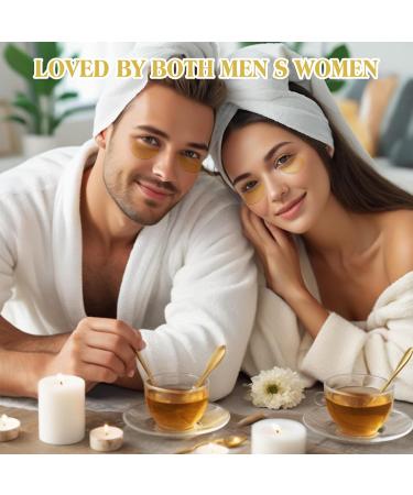 Golden Under Eye Patches | Dark Circles Solution Puffiness & Wrinkle Reduction - Shop Internationally - Buy Online on GoSupps.com