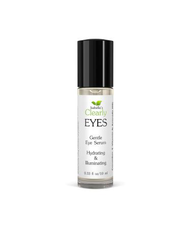 Clearly EYES Natural Anti Aging Eye Serum | Hydrating and Firming Instant Treatment for Tired Puffy Eyes  Dark Circles  Swollen Eyelid  Eye Bags | Cucumber and Avocado Oils | Made in USA