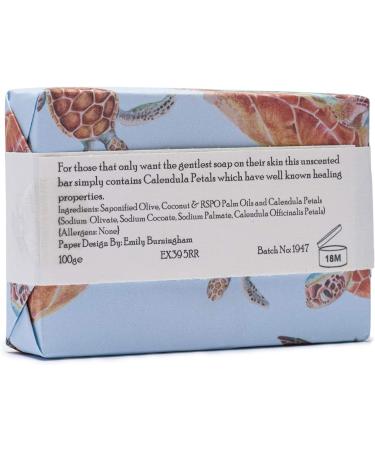Clovelly Soap Co Natural Handmade Scent Free Innocent Skin Soap Bar for Sensitive Skin 100g - Buy Online on GoSupps.com
