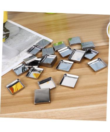 FOMIYES 180 Pcs Square Magnets Empty Pans for Eyeshadow Empty Eyeshadow Tin Pan Sample Makeup Metal Mx3pcs As Shownx3pcs - Buy Online on GoSupps.com