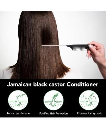 Jamaican Black Castor Oil Hair Treatment Mask - Hydrating & Strengthening for Dry Damaged Hair - 2.1 oz | Perfect Hair Care Gift - Buy Online on GoSupps.com