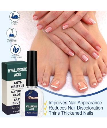 Solution de soin des cuticules - 10 ml - Durcisseur naturel et brillant l'acide hyaluronique - Avec hydratant - Pour ongles ab m s - Renforcement des cuticules - Buy Online on GoSupps.com