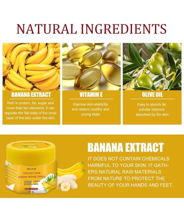 Banana Repair Cream - Foot Care for Cracked Hands & Feet Dryness & Peeling Treatment 20g - International Shipping Available - Buy Online on GoSupps.com