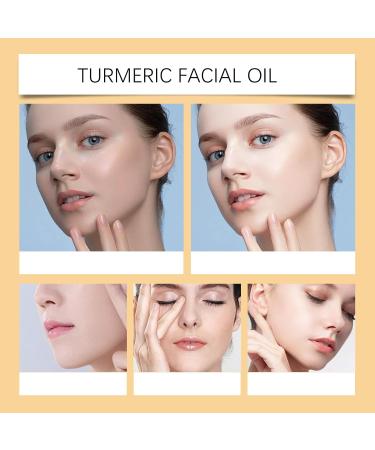 WRANBAO Turmeric Oil Facial Serum Firming Turmeric Skin Oil Vitamin Lightening Serum Moisturizes and Brightens Skin AntiAging Facials for Women and Men 6 Pack 6 Pack - Buy Online on GoSupps.com