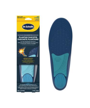 Dr. Scholl's Dr. Scholls Heel Spur Orthotics Men (Size 8-13) (2-Pack) Blue One Size