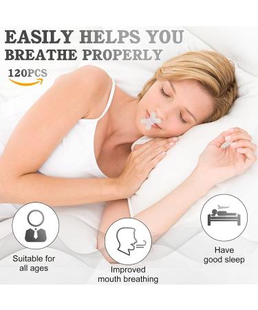 120 PCS Mouth Tape for Sleeping | Stop Snoring | Snoring Relief for Men and Women - Buy Online on GoSupps.com