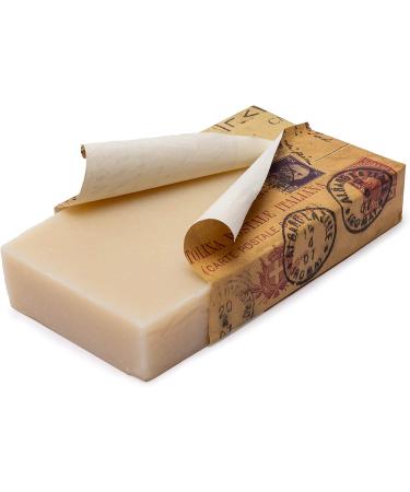 Clovelly Soap Co Natural Handmade Men's Hair & Body Soap Bar with Amyris (West Indian Sandalwood) & Bergamot for all Skin Types 100g - Buy Online on GoSupps.com