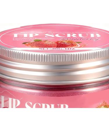 Sugar Lip Scrub | 30g Nourishing Moisturizing Balm | Moisturizing Scrub - For Daily Routine Makeup Preparation Travel Morning Evening Winter - Buy Online on GoSupps.com