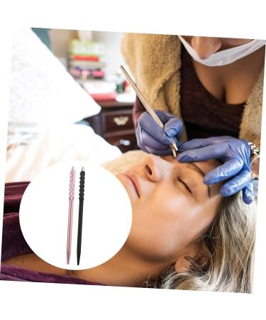 FRCOLOR 2pcs Embroidery Pen Brown Brow Pencil Eyebrow Supplies Permanent Eyebrow Pen Embroidered Darts 1 count (Pack of 1) Black - Buy Online on GoSupps.com