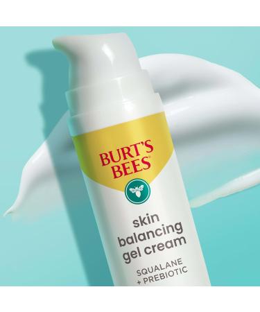 Burt's Bees Clear and Balanced Skin Balancing Gel Cream With Squalane and Prebiotic Gel Moisturizer for Breakout-Prone Skin 99 Percent Natural Origin 1.8 oz. Bottle (Pack of 4) 1.8 Ounce (Pack of 4) - Buy Online on GoSupps.com