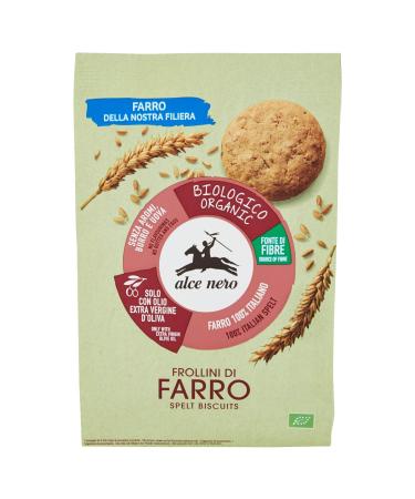 Alce Nero Alce Nero Frollini di Farro Organic Spelt Biscuits with Extra Virgin Olive Oil 300 g