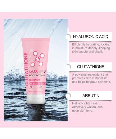 Glutathione 50x Tone Up Body Lotion Glutathione Body Lotion Glutathione Lotion Glutathione cream (2PCS) - Buy Online on GoSupps.com