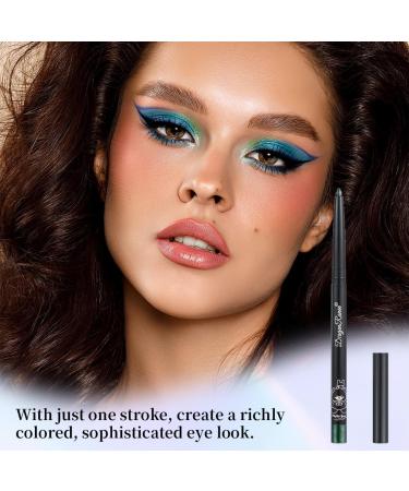 1 Pi ce Crayon Eye-liner Waterproof Rotatif D grad de Couleurs B ton de Fard Paupi res claircissant Effet longue dur e Forte Pigmentation (A) - Buy Online on GoSupps.com