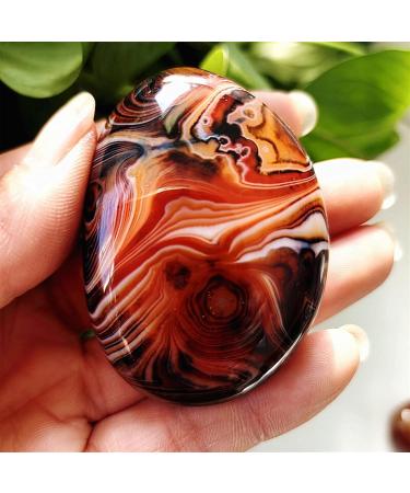 Crystal Rough Natural Stone Sardonyx Agate Palm Stones playthings Small Stones and Crystals Crystals - Buy Online on GoSupps.com