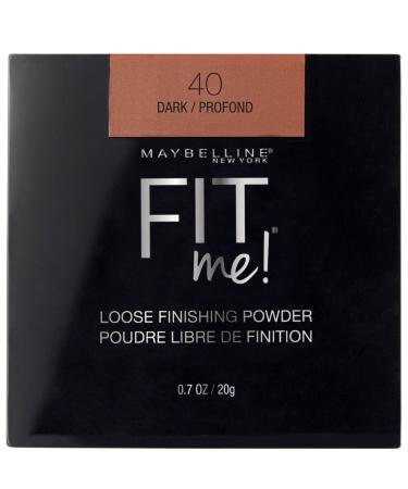 MAYBELLINE Fit Me! Loose Finishing Powder - Dark Brown 20 g (1 pack) - Buy Online on GoSupps.com