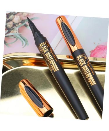Balacoo 2pcs Makeup Eyeliner Black Waterproof Eyeliner Waterproof Eyeliner Pencil Household Eyeliners Eyes 1 count (Pack of 1) As Shown - Buy Online on GoSupps.com