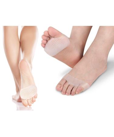 (2 Pairs) Instantly Sooth & Relieve Metatarsal Foot Pain- Premium Ultra-Soft Silicone Provide All Day Comfort & Pain Relief for Diabetic feet  Metatarsalgia  Mortons Neuroma  Bunion  High Heels & More