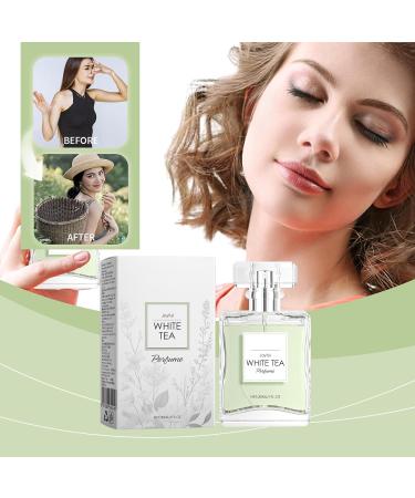 Woman Perfume White Tea Perfume Subtle Hypoallergenic Eau De Parfum Sweet Spray Deodorant Suitable for Special Occasions Presents for Women 30ml 4.6x2.2x8.2cm Mint Green - Buy Online on GoSupps.com